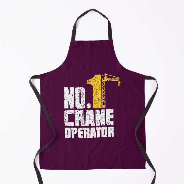 Item preview, Funny Crane Operator Construction Operator Tower Distressed No. 1 designed and sold by niftee.