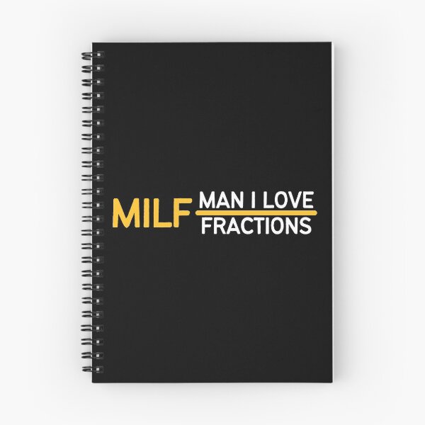 Item preview, MILF Man I Love Fractions | Maths Geek | Mathematician designed and sold by itsokaybyme.