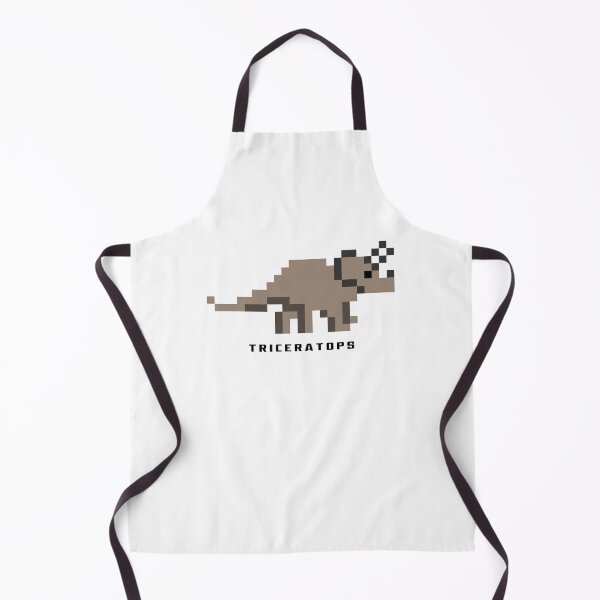Item preview, Three horn dinosaur pixel art design. designed and sold by CIMANN.