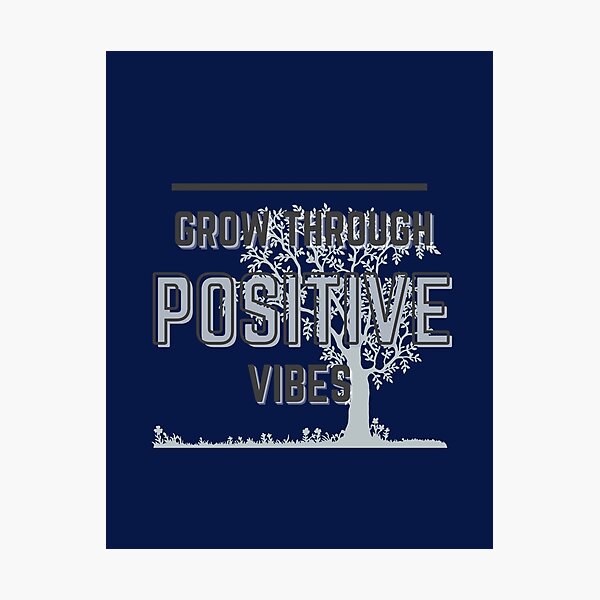 Item preview, grow through positive vibes designed and sold by Autumn-August01.