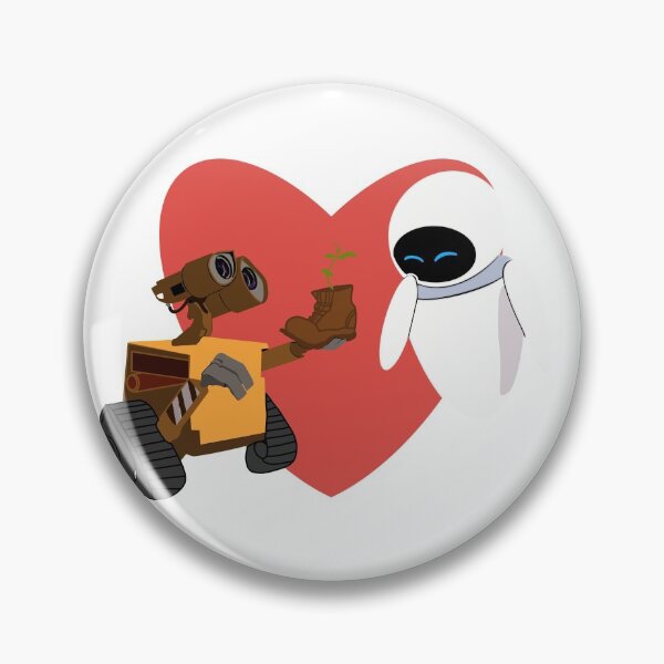 Artikelvorschau, Wall-E und Eva entworfen und verkauft von Mafaldas.