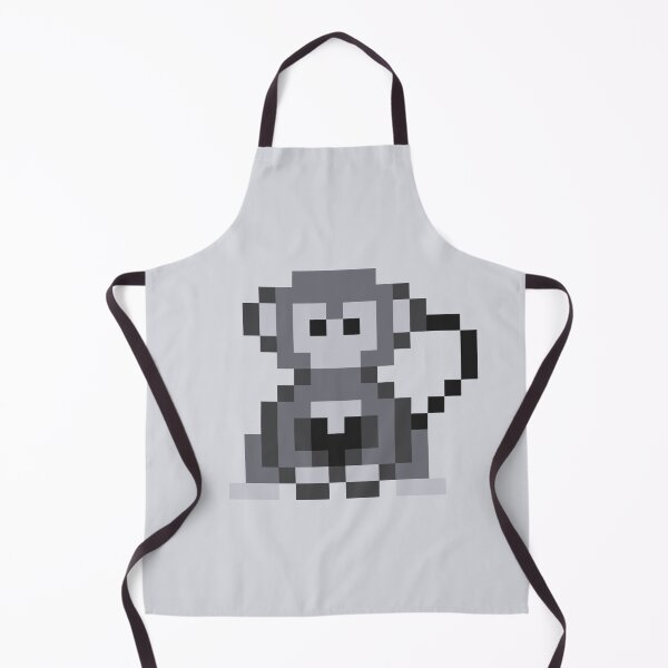 Item preview, Grey Pixel Monkey designed and sold by SpitsPixels.