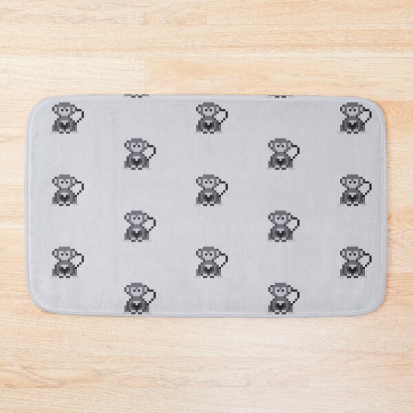 Item preview, Grey Pixel Monkey designed and sold by SpitsPixels.