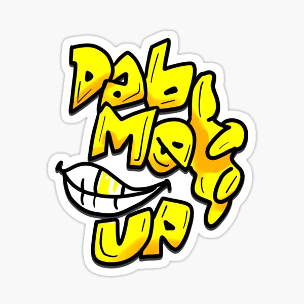 Dab Me Up Meme Sticker For Sale By Sketchnkustom Redbubble 