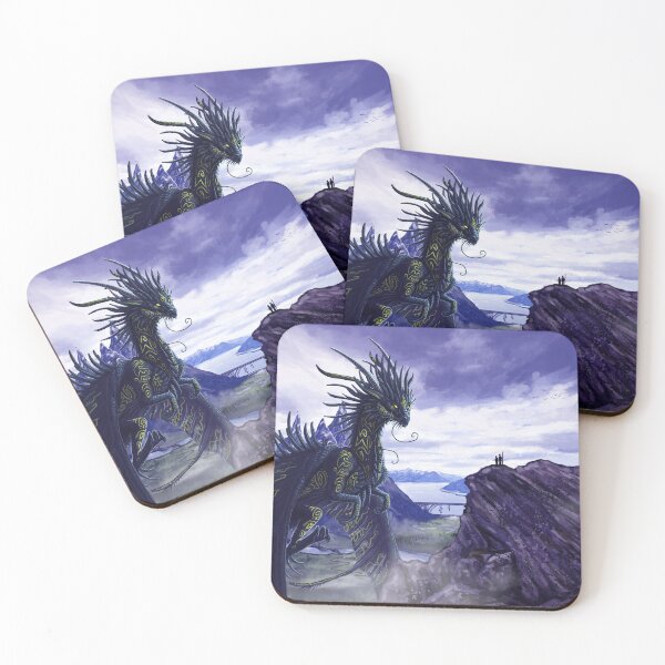 Item preview, Blue dragon designed and sold by SquintChicken.