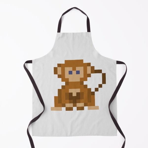 Item preview, Brown Pixel Monkey designed and sold by SpitsPixels.