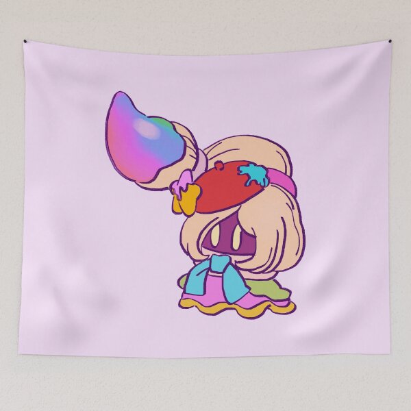 Item preview, I draw rainbow painter girl vividria / artist paintbrush ability designed and sold by RansRoom.