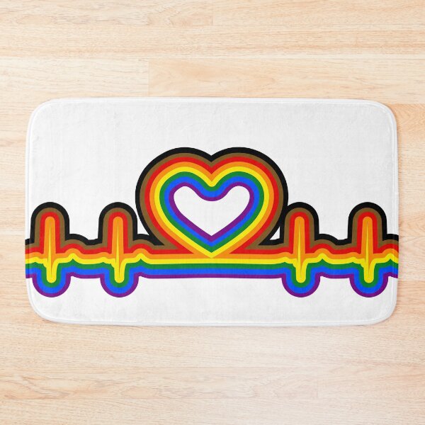 Item preview, Philly Gay Pride Heartbeat designed and sold by Heartbeatsalad.