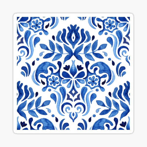 Vista previa del artículo con la obra «Azulejo mediterráneo 1», diseñado y vendido por Neogaia Creations.