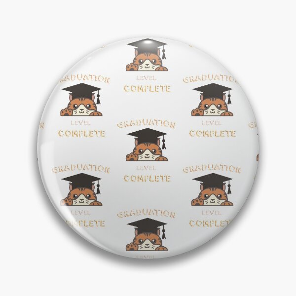 Item preview, Graduation Level Complete! [Cat Edition] - Cute Animal Edition designed and sold by Wildlife Apparels Inc..