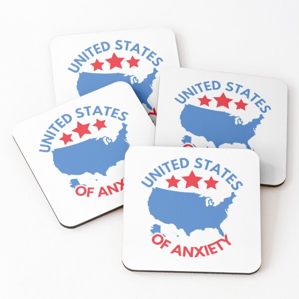 Item preview, USA - United states of anxiety - America designed and sold by GaterStitch.