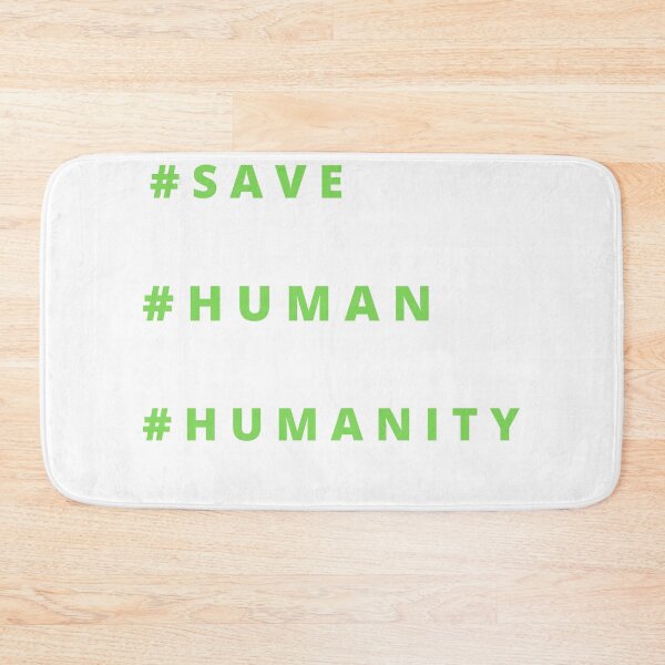 Item preview, Save human humanity, quotes, words, lives matter s, designed and sold by Salimtinwale.