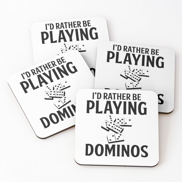 Item preview,  I'd Rather Be Playing Dominos designed and sold by obedtheartist.