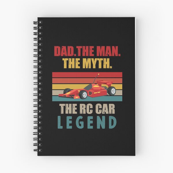 Item preview, Dad the man the myth the rc car legend, vintage red car, rc car racing games competition, remote control cars lover designed and sold by SGS-.