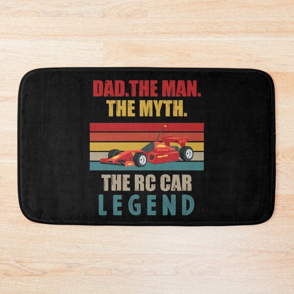 Item preview, Dad the man the myth the rc car legend, vintage red car, rc car racing games competition, remote control cars lover designed and sold by SGS-.