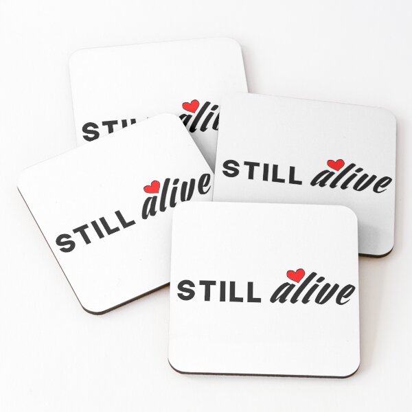 Item preview, "Still Alive", funny heart design  designed and sold by Moxn01.