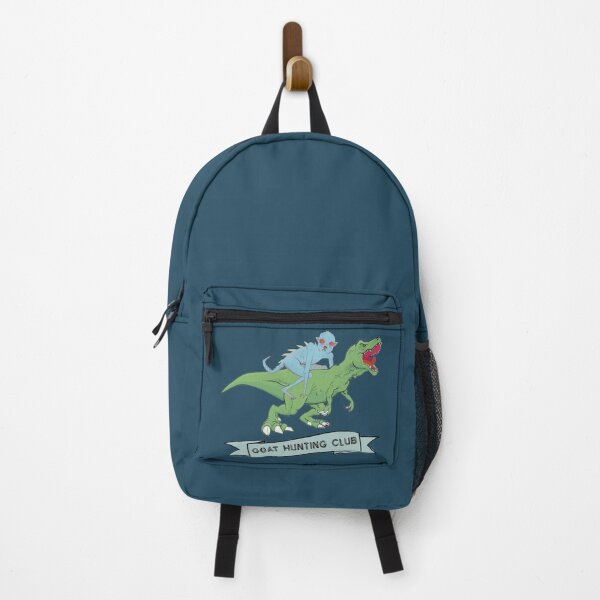 Item preview, The goat hunting club- chupacabra riding a dinosaur designed and sold by SidTastic .