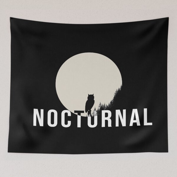 Item preview, nocturnal designed and sold by Trashy-Designs.