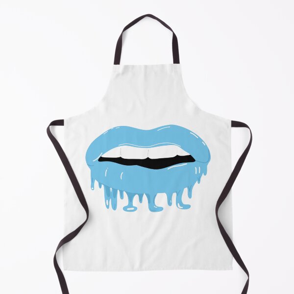 Item preview, blue drippy lips designed and sold by mollsdesignss.