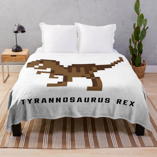 Item preview, T Rex dinosaur pixel art design. designed and sold by CIMANN.