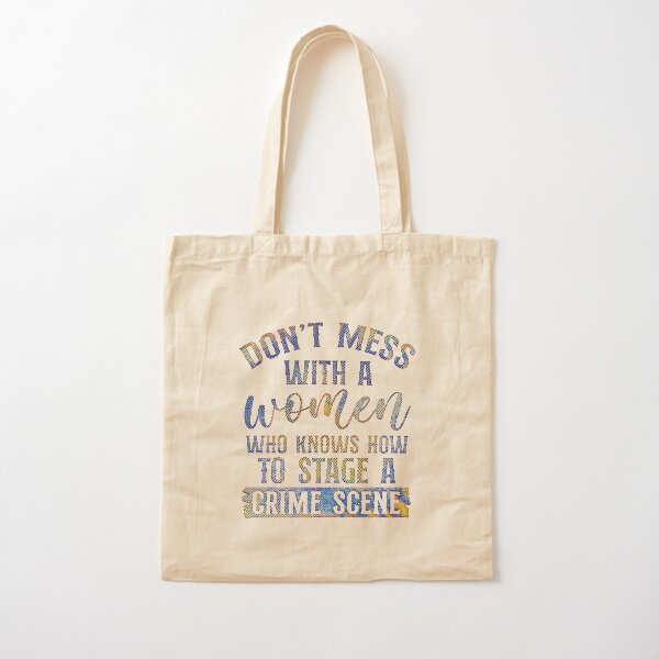 Crime Junkie Tote Bags for Sale | Redbubble