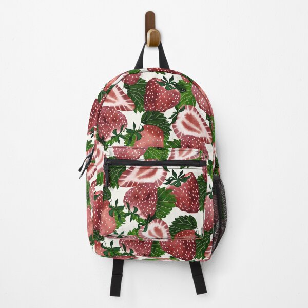 Item preview, Strawberries pattern designed and sold by Elbuenlimon.