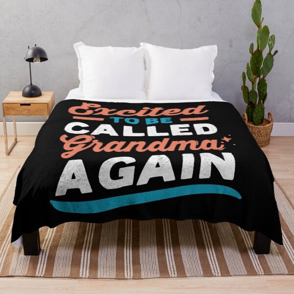 Item preview, Excited to be called Grandma again designed and sold by ramenrose.