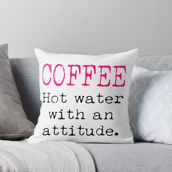 Item preview, Coffee hot water with an attitude designed and sold by gardengatequilt.