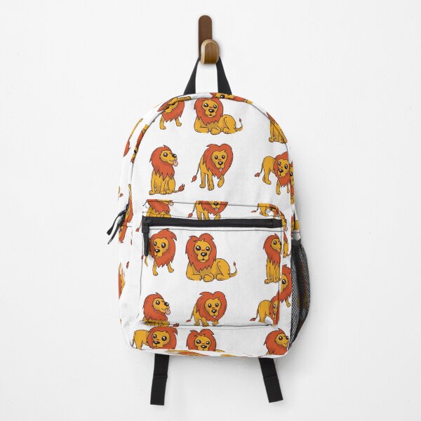 Item preview, Funny Cartoon Cute Lion Sticker Pack designed and sold by Wildlife Apparels Inc..