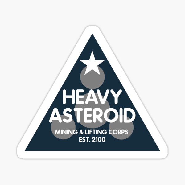 Asteroid Mining & Lifting Corps Sticker