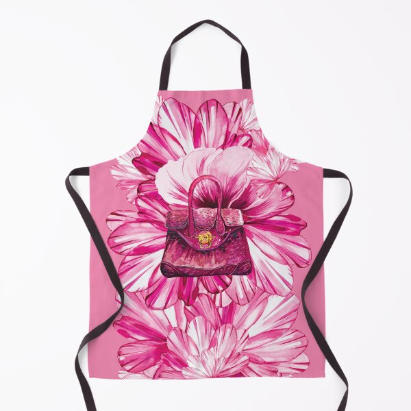 Artikelvorschau, Rosa Tasche in Blütenblättern eingewickelt entworfen und verkauft von IngaDesign.
