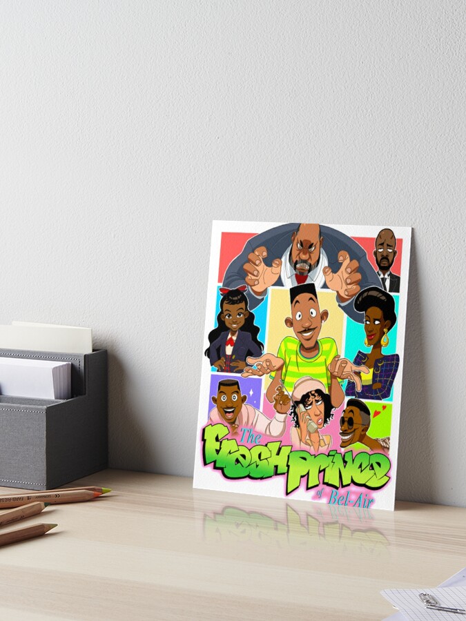 Fresh Prince Of Bel Air Art Board Prints for Sale