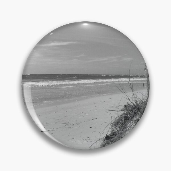 Item preview, Tranquil beach in black and white designed and sold by JV.