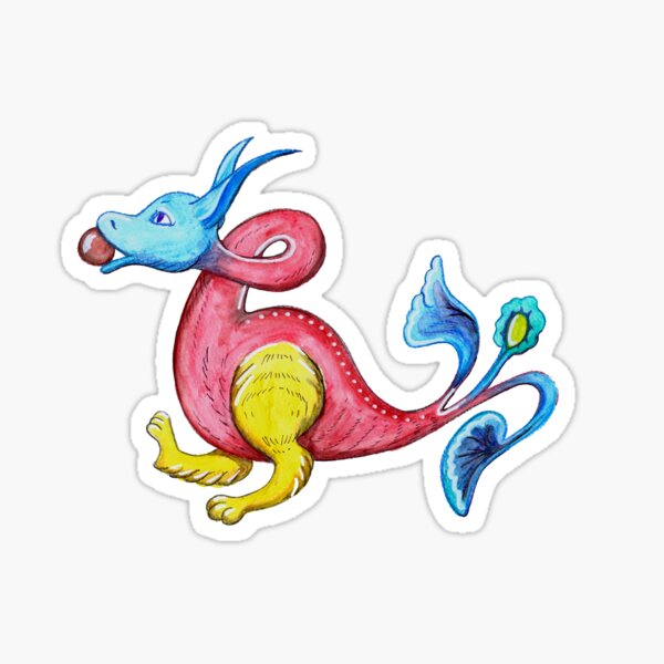 Item preview, dragon flower designed and sold by aloyse-creation.