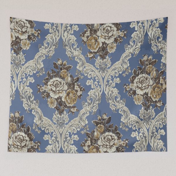 Item preview, Antique Oriental  White Flowers  designed and sold by StudioMoesker.