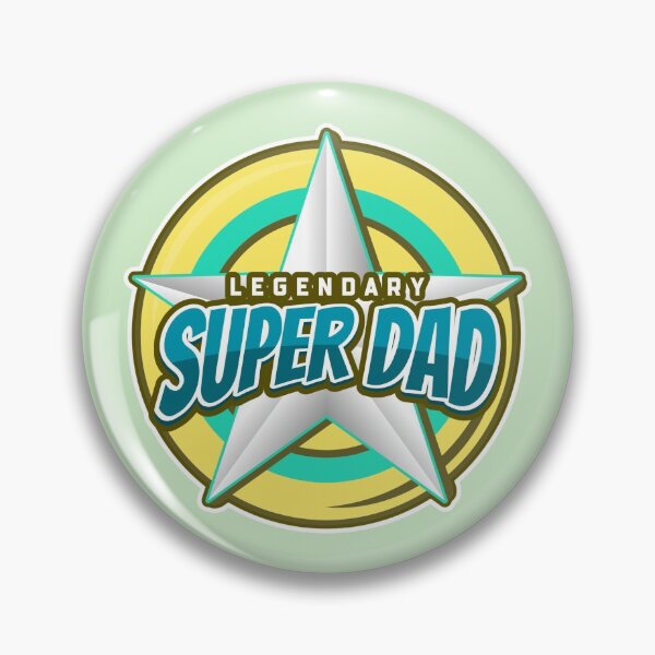 Item preview, Legendary Super Dad funny fathers day gift papa designed and sold by KiriBrero.