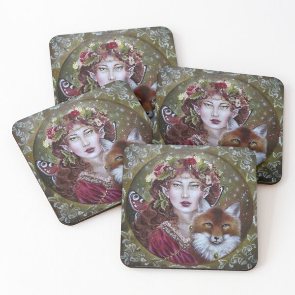 Item preview, The Autumn fairy with fox designed and sold by Gabriella  Szabo.