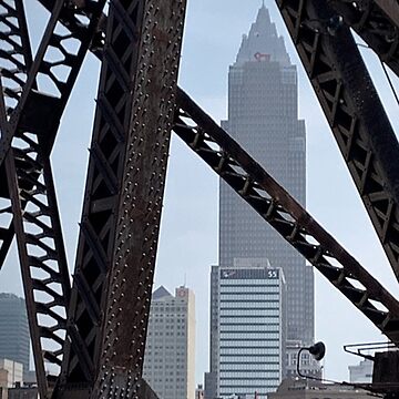 Artwork thumbnail, City through the bridge by ROBERT NIEDERRITER