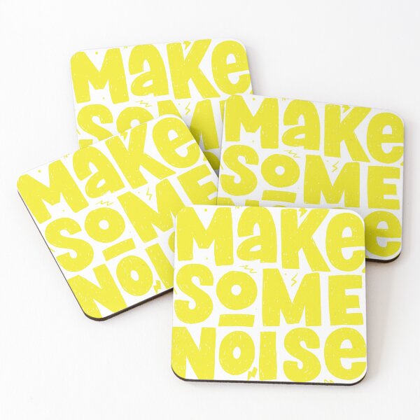 Item preview, MAKE SOME NOISE designed and sold by MandarenaMerch.