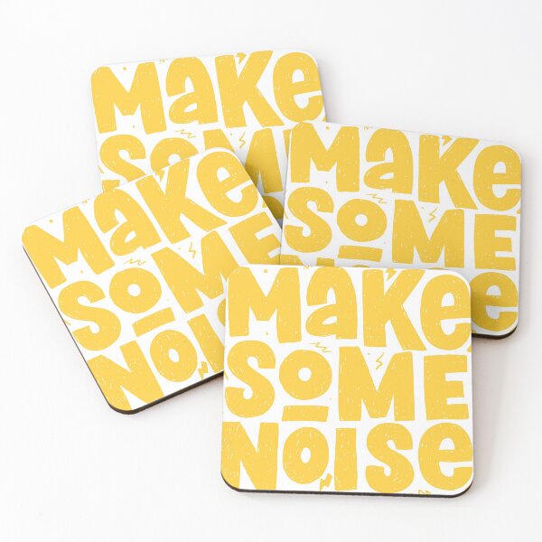 Item preview, MAKE SOME NOISE designed and sold by MandarenaMerch.