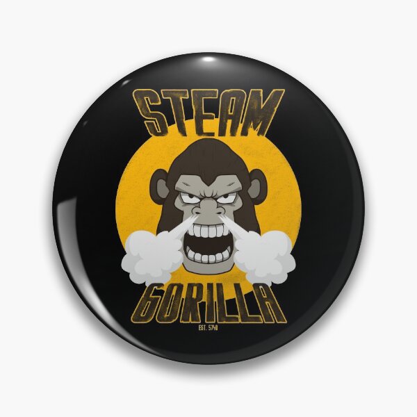 Item preview, Steam Gorilla designed and sold by Victoria Foisy.