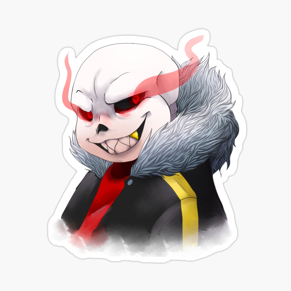 Underfell Sans Heart Jar, an art print by Lasagnyan - INPRNT