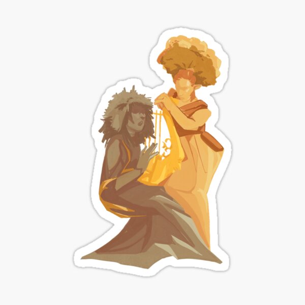Orpheus and Eurydice Sticker