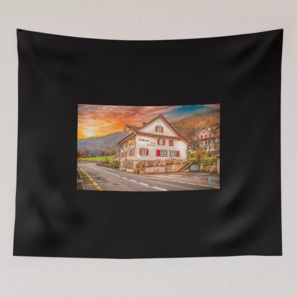 Item preview, HDR Landscape Switzerland Road House designed and sold by roleshop.