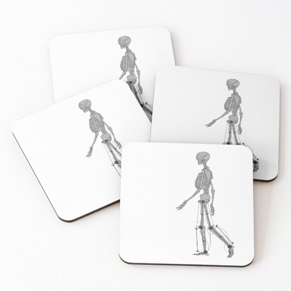 Item preview, Skeleton Biomechanics Diagram Design Gray designed and sold by azure-ataraxia.
