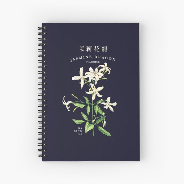 Jasmine Dragon Tea House Spiral Notebook