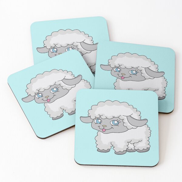 Item preview, Fluffy white sheep designed and sold by MDKawaii.