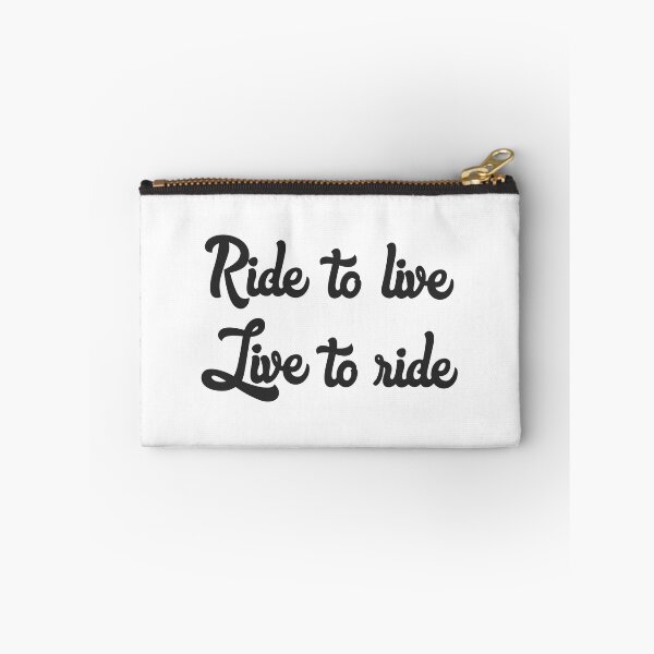 Item preview, Ride to live Live to Ride designed and sold by thesmokeydogs.