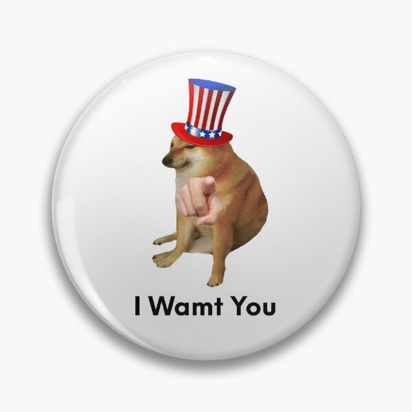 Item preview, Uncle Sam Cheems designed and sold by SciathDe.
