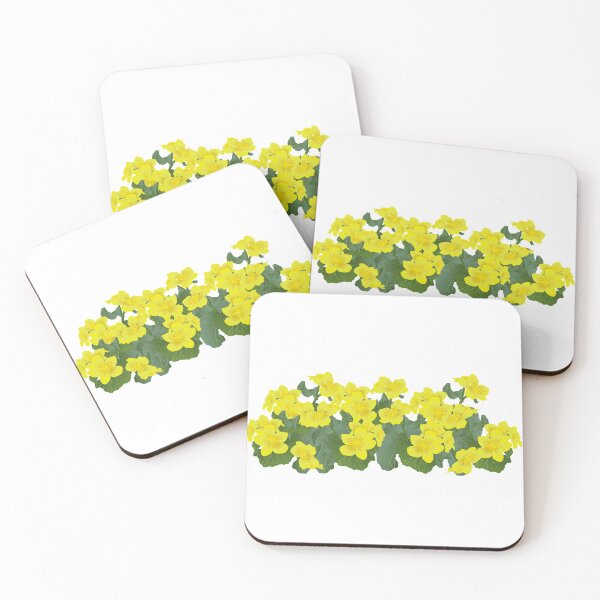 Item preview, Flowery pattern, Marsh Marigolds designed and sold by EZfashion.